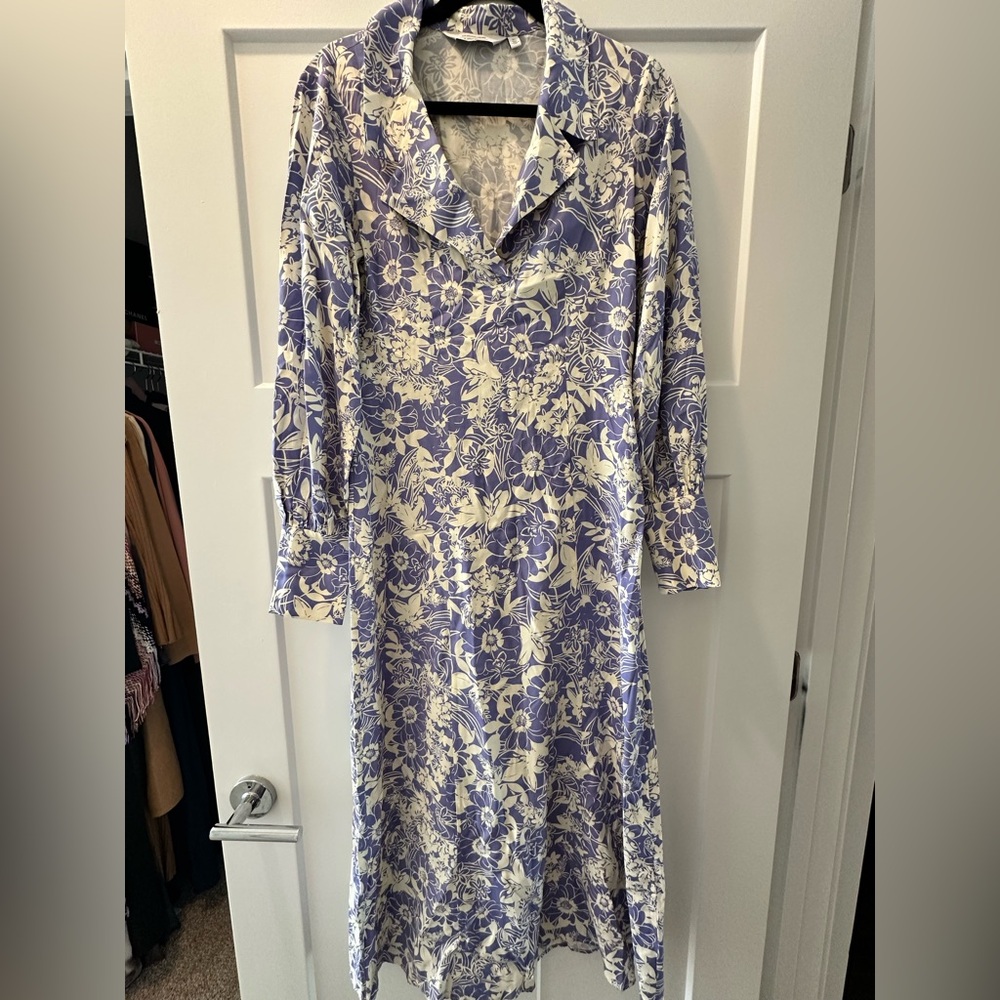 & other stories Floral Long Sleeve Dress